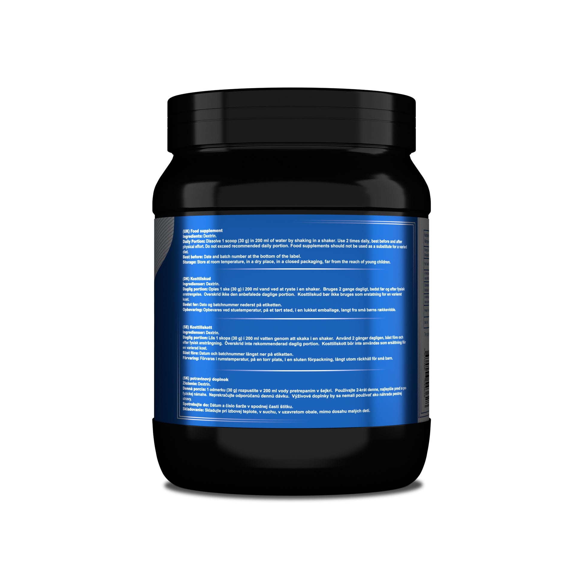 Ingredients for Unflavored Carbs Dextrin