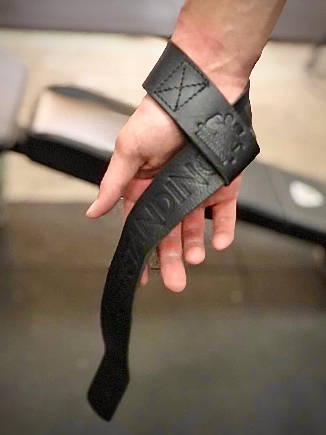 Læder løftestropper