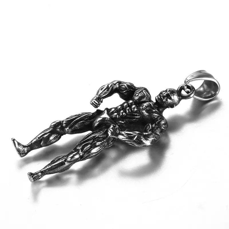 Halskæde Stående Bodybuilder